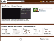 Tablet Screenshot of iuniv.tv